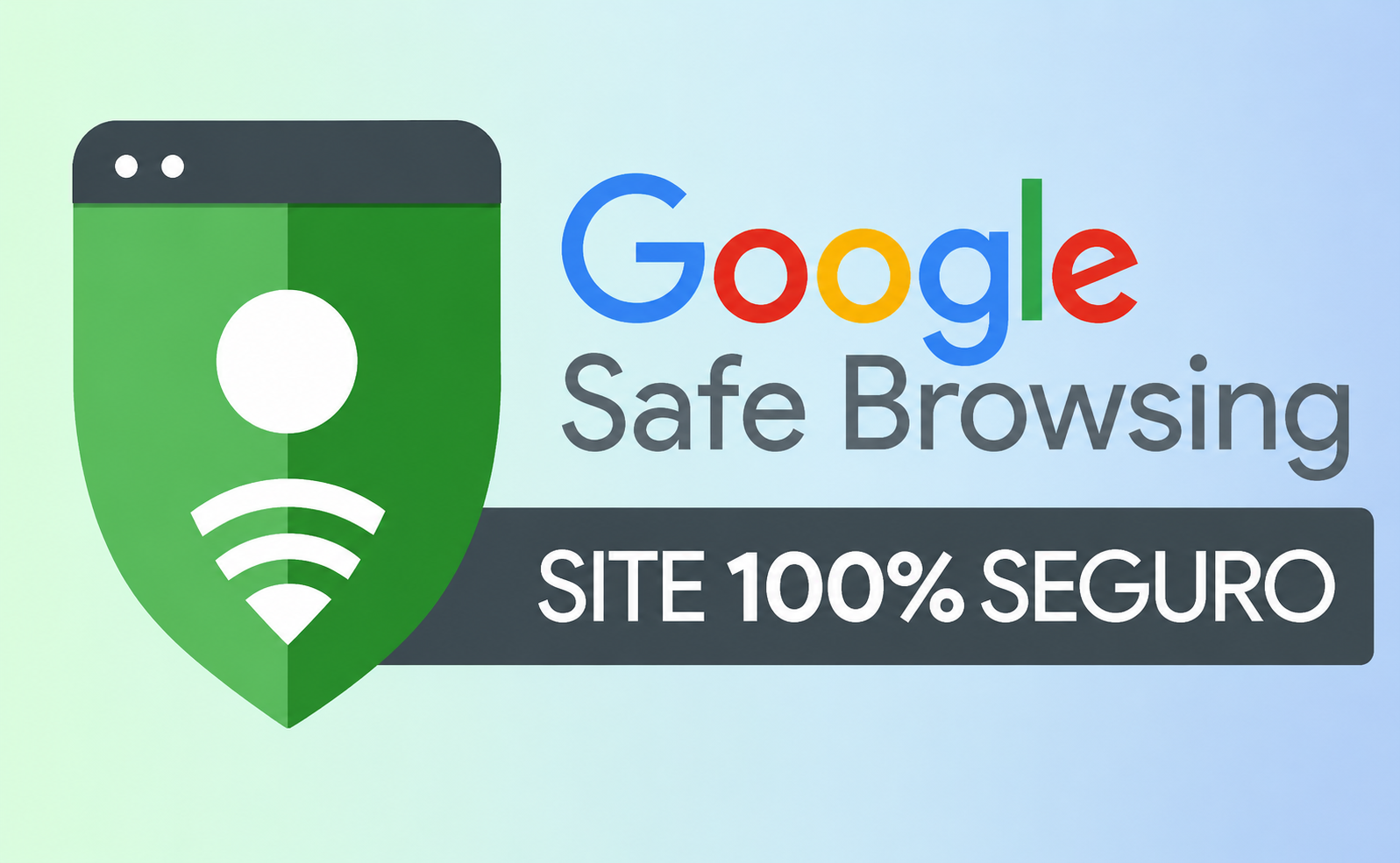 Site protegido e verificado pelo Google Safe Browsing